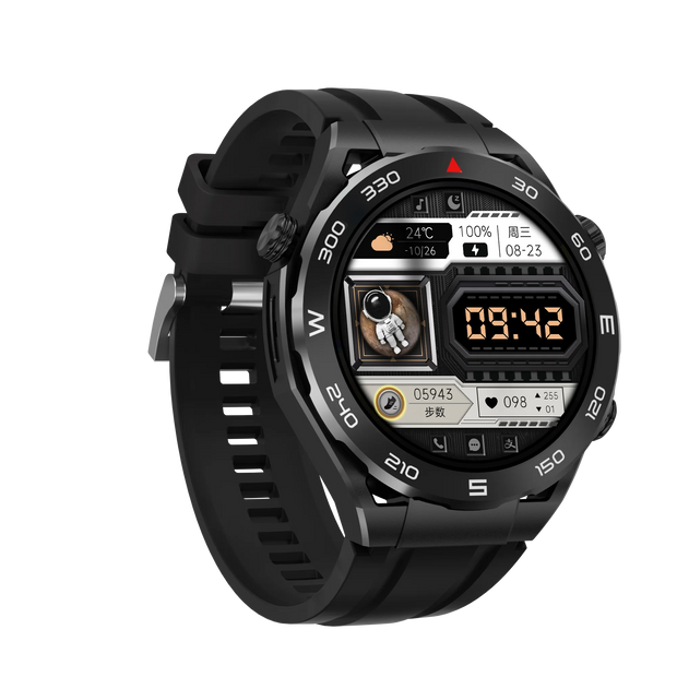 SK4 Smart Watch Ultimate Men 1.45inch Bluetooth Call NFC Voice Short Video Control Heart Rate Monitor Fitness Sports Smartwatch