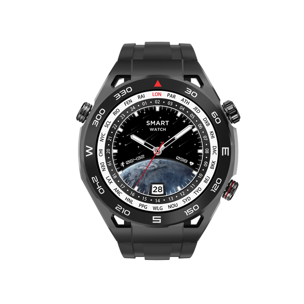 SK4 Smart Watch Ultimate Men 1.45inch Bluetooth Call NFC Voice Short Video Control Heart Rate Monitor Fitness Sports Smartwatch