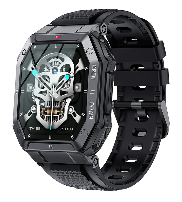 2023 Military Smart Watch Men K55 Bluetooth Smartwatch For Men Health Monitor IP68 Waterproof Watch For Android IOS Custom Dial