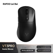 Rapoo Vt3pro Max Wireless Mouse Wired Dual Mode Paw3950 4k/8k Return Rate Ergonomics Lightweight Gaming Mice Laptop Accessories