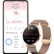 2024 New Ultra Thin Men Smart Watch For Women Full Touch Screen IP67 Waterproof Lady Watches Sports Fitness Tracker Smartwatch