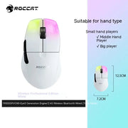 Original Roccat KONE PRO AIR Wireless Mouse RGB Light Low Delay Gaming Mouse Ergonomics FPS Pc Gamer Mouse Laptop Accessories