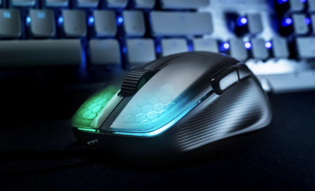 Original Roccat KONE PRO AIR Wireless Mouse RGB Light Low Delay Gaming Mouse Ergonomics FPS Pc Gamer Mouse Laptop Accessories