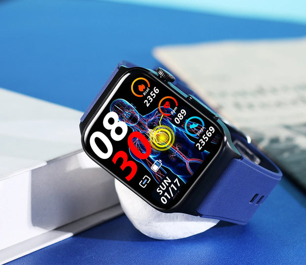 2023 Smart Watch Call And Message Reminder1.83-inch 240*284 HD Touch Screen Music Play Earbuds Sport Fitness Smartwatch