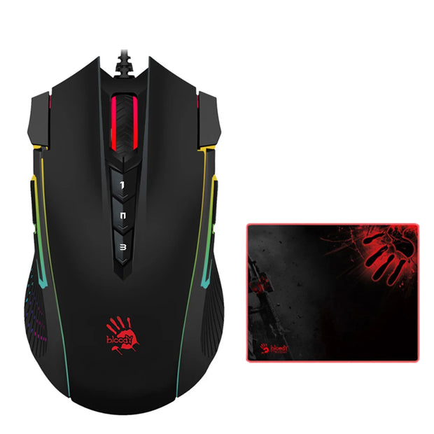 Original J90s Gaming Mouse Low Delay Ergonomics RGB Light Wired Mouse FPS Pc Gamer Mouse Laptop Accessories Computer Office