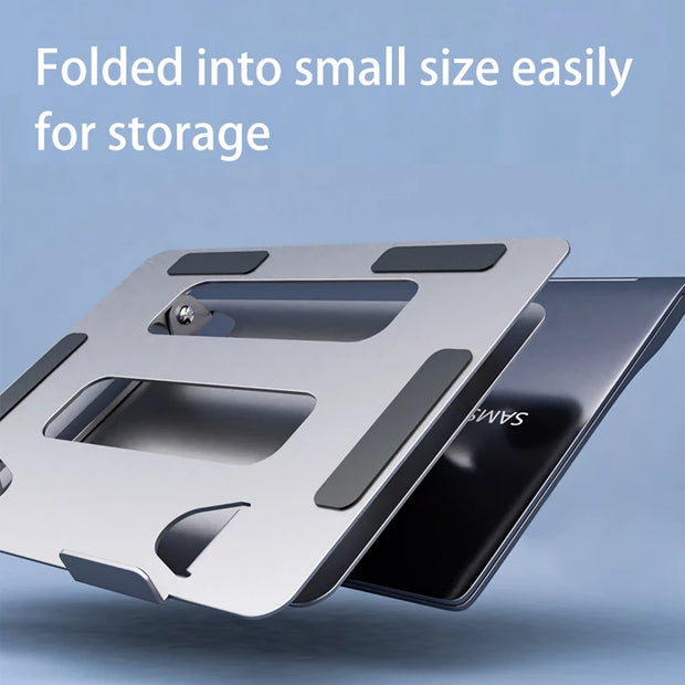 Laptop Stand Adjustable Aluminum Notebook Stand Compatible 10-17.3 Inch Laptop Portable Cooling Holder Accessories Laptop Holder