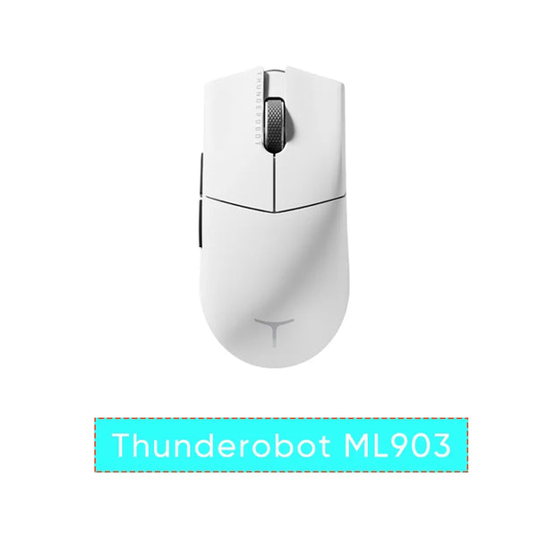 Thunderobot ML903 Mini NearLink Gaming Mouse Tri-Mode Bluetooth Wireless Mouse Charging Base For Pc Gamer Laptop Accessories