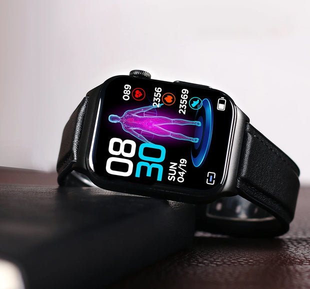2023 Smart Watch Call And Message Reminder1.83-inch 240*284 HD Touch Screen Music Play Earbuds Sport Fitness Smartwatch