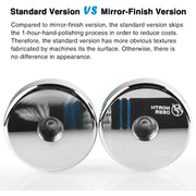 Steel Dumbbells Ultracompact & Adjustable Chrome Dumbbell with Foam Handles 10lb Home Gym Workout (Choice of Size) Freight free