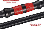 Dumbbells Set Weight to 88Lbs / 110Lbs, Free Weight with Connecting Rod Used As Barbell, Ab Roller for Home Gym