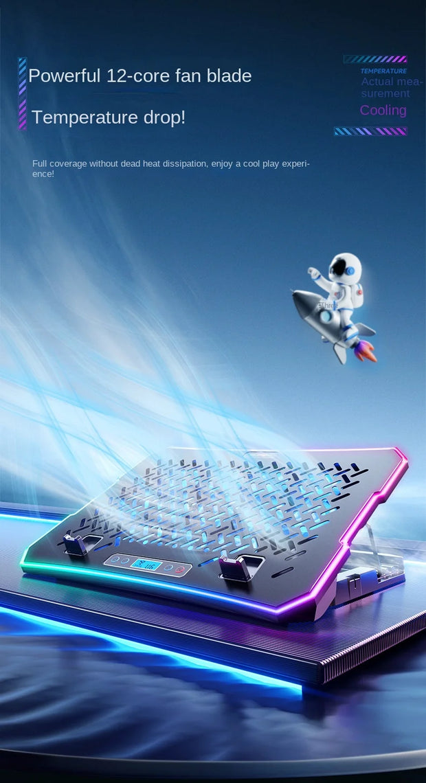 Laptop Heatsink Base Phone Stand Silent Laptop Fan Stand Plate Laptops Stand Notebook Stand Laptop Cooler Laptop Accessories New