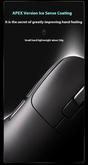 Ajazz Aj179apex Wireless Mouse Bluetooth 3Mode PAW3950 Sensor 8K with Magnetic Base E-sports Gaming Mouse PC Laptop Accessories