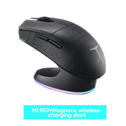 Thunderobot ML903 Mini NearLink Gaming Mouse Tri-Mode Bluetooth Wireless Mouse Charging Base For Pc Gamer Laptop Accessories
