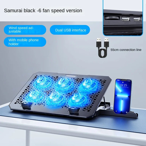 Laptop Heatsink Base Phone Stand Silent Laptop Fan Stand Plate Laptops Stand Notebook Stand Laptop Cooler Laptop Accessories New