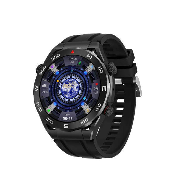 SK4 Smart Watch Ultimate Men 1.45inch Bluetooth Call NFC Voice Short Video Control Heart Rate Monitor Fitness Sports Smartwatch