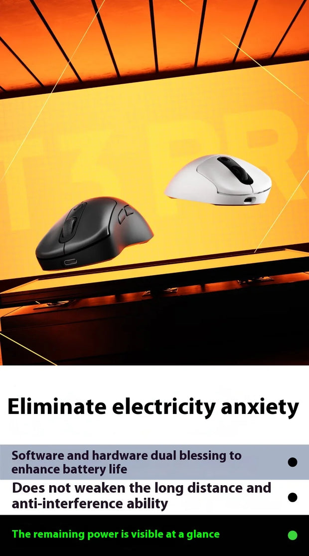 Rapoo Vt3pro Max Wireless Mouse Wired Dual Mode Paw3950 4k/8k Return Rate Ergonomics Lightweight Gaming Mice Laptop Accessories