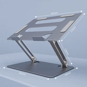 Laptop Stand Adjustable Aluminum Notebook Stand Compatible 10-17.3 Inch Laptop Portable Cooling Holder Accessories Laptop Holder