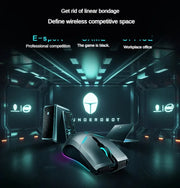 THUNDEROBOT ML701 Wireless Mouse Dual-mode Long Battery Life Lightweight Ergonomic Gaming Mouse PC Gamer Laptop Accessories Gift