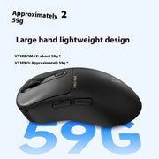 Rapoo Vt3pro Max Wireless Mouse Wired Dual Mode Paw3950 4k/8k Return Rate Ergonomics Lightweight Gaming Mice Laptop Accessories