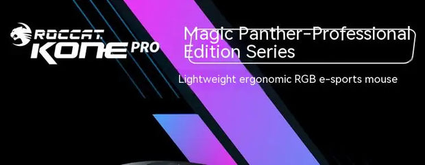 Original Roccat KONE PRO AIR Wireless Mouse RGB Light Low Delay Gaming Mouse Ergonomics FPS Pc Gamer Mouse Laptop Accessories