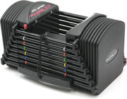 50 Adjustable Dumbbells, Sold in Pairs, 5-50 lb. Dumbbells, Durable Steel Build, Innovative Workout Equipment