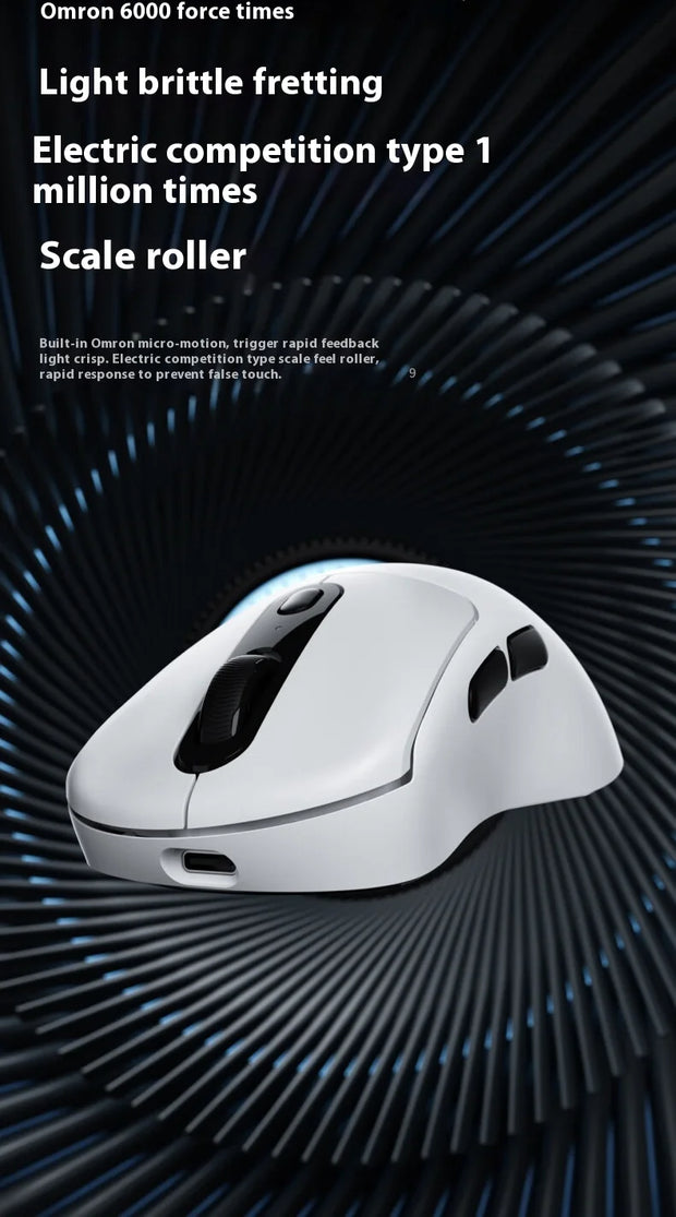 Rapoo Vt3pro Max Wireless Mouse Wired Dual Mode Paw3950 4k/8k Return Rate Ergonomics Lightweight Gaming Mice Laptop Accessories