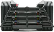 50 Adjustable Dumbbells, Sold in Pairs, 5-50 lb. Dumbbells, Durable Steel Build, Innovative Workout Equipment