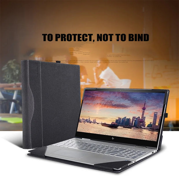 Laptop Cover Case for HP 250 255 G8 G9 15.6 Inch Sleeve,2 in 1 PU leather Protective Bag Accessories Skin Gifts