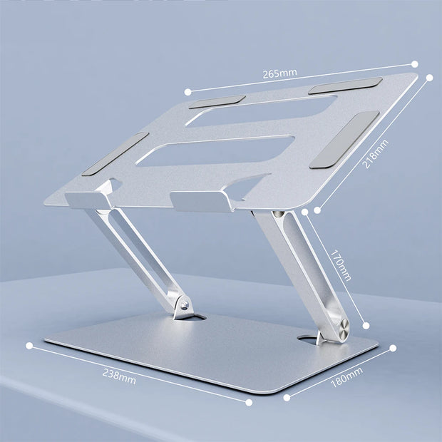 Laptop Stand Adjustable Aluminum Notebook Stand Compatible 10-17.3 Inch Laptop Portable Cooling Holder Accessories Laptop Holder