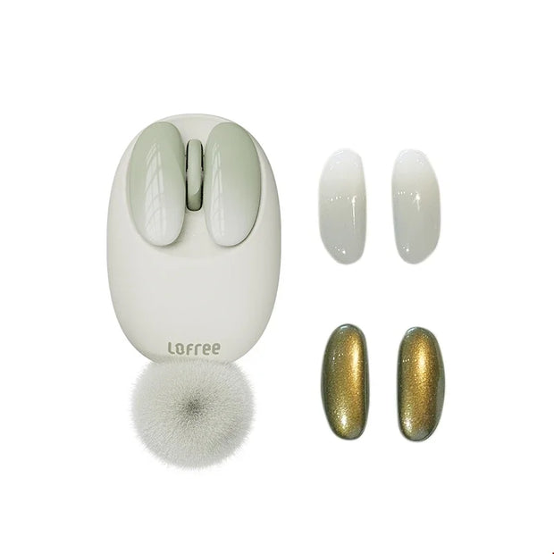Lofree Small Flap Bluetooth Wireless Mouse Girl Air Mouse for Computer Mini Pc Game Mice Gaming Laptop Accessories Diy Deskto