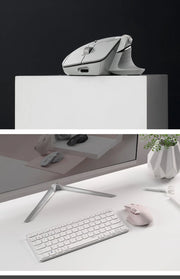 RAPOO MT760 Mouse Bluetooth Wireless Tri Mode Ergonomics Mouse Gamer Accessory for Computer Pc Laptop Gaming Office for Gift