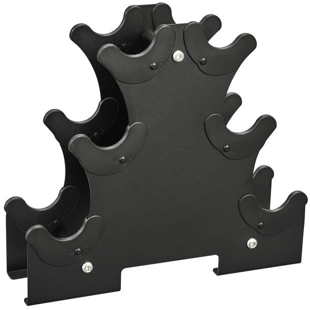 RELIFE Stable Steel Dumbbell Rack Durable Weight Stand Storage Holder for Home Gym Fitness Dumbbells Compact Dumbbell Bracket