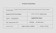 THUNDEROBOT ML701 Wireless Mouse Dual-mode Long Battery Life Lightweight Ergonomic Gaming Mouse PC Gamer Laptop Accessories Gift