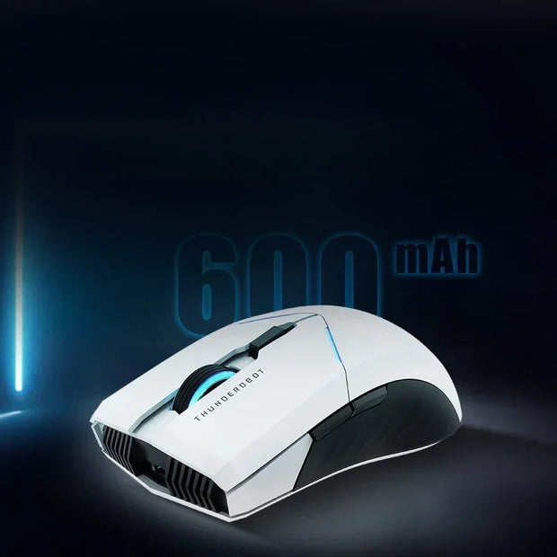 THUNDEROBOT ML701 Wireless Mouse Dual-mode Long Battery Life Lightweight Ergonomic Gaming Mouse PC Gamer Laptop Accessories Gift