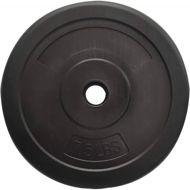 AQBalanceFrom Fitness 40 All Purpose Vinyl Weight Dumbbell Set with 2.5 7.5 Pound Weights and Collar Locks,14 Pi