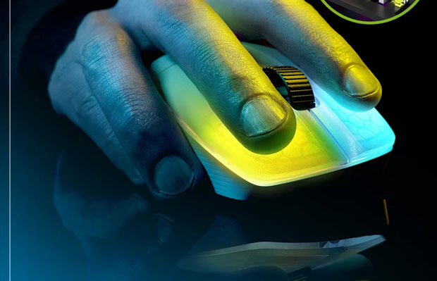 Original Roccat KONE PRO AIR Wireless Mouse RGB Light Low Delay Gaming Mouse Ergonomics FPS Pc Gamer Mouse Laptop Accessories