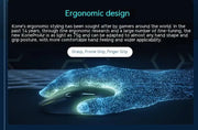 Original Roccat KONE PRO AIR Wireless Mouse RGB Light Low Delay Gaming Mouse Ergonomics FPS Pc Gamer Mouse Laptop Accessories