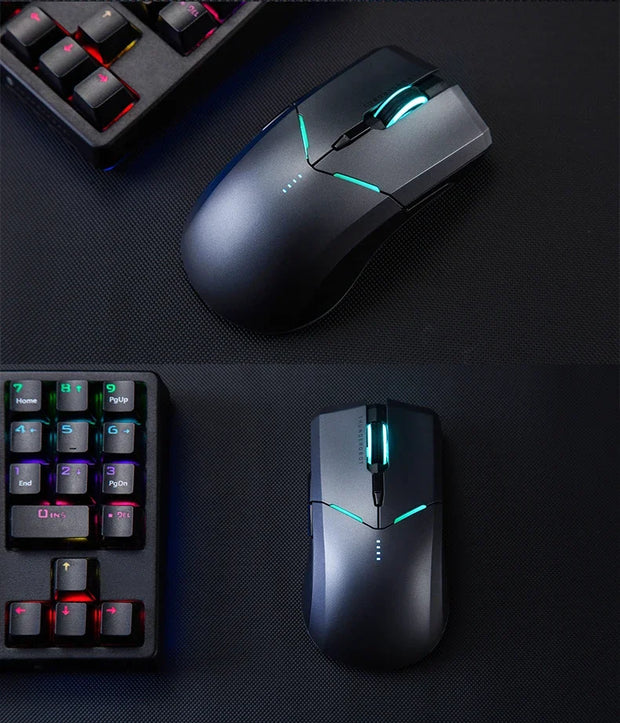 THUNDEROBOT ML701 Wireless Mouse Dual-mode Long Battery Life Lightweight Ergonomic Gaming Mouse PC Gamer Laptop Accessories Gift