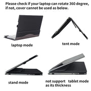Laptop Cover Case for HP 250 255 G8 G9 15.6 Inch Sleeve,2 in 1 PU leather Protective Bag Accessories Skin Gifts