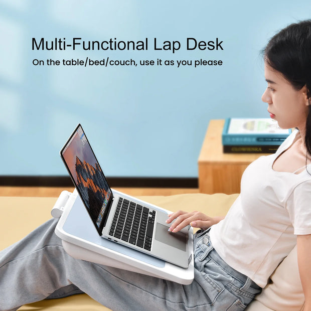 Oatsbasf  Adjustable Laptop Table Notebook Support Holder Dual-layer Reading Stand Tablet Bracket Macbook Accessory Laptop Riser