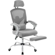 Office Computer Desk Chair, Gaming Chairs for Adults, High-Back Mesh Rolling Swivel Reclining Chairs with Wheels, Comfortable Lu