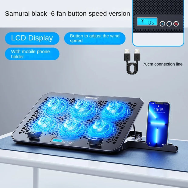 Laptop Heatsink Base Phone Stand Silent Laptop Fan Stand Plate Laptops Stand Notebook Stand Laptop Cooler Laptop Accessories New