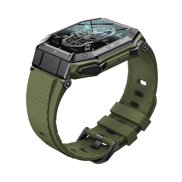 2023 Military Smart Watch Men K55 Bluetooth Smartwatch For Men Health Monitor IP68 Waterproof Watch For Android IOS Custom Dial