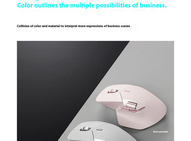 RAPOO MT760 Mouse Bluetooth Wireless Tri Mode Ergonomics Mouse Gamer Accessory for Computer Pc Laptop Gaming Office for Gift