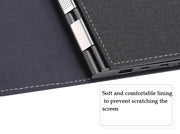 Laptop Cover Case for HP 250 255 G8 G9 15.6 Inch Sleeve,2 in 1 PU leather Protective Bag Accessories Skin Gifts