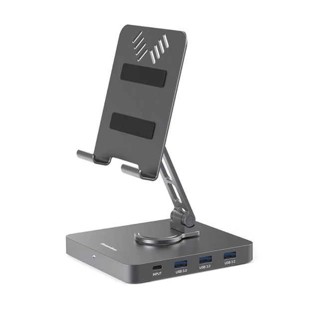 11-in-1 Hub Stand Type-C Dock Station 4K60Hz PD100W Rotary-Folding Holder Laptop Accessories Dropshipping